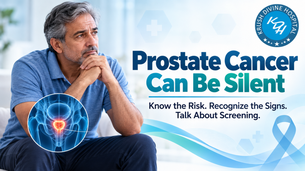 Learn about prostate cancer symptoms, age and family-history risks, PSA screening, metabolic health and when men should consult a doctor.